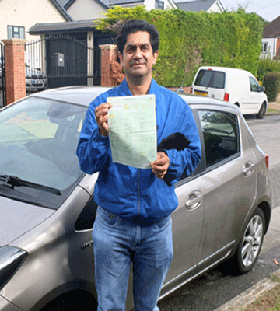 Despite being on the autistic Spectrum (ASD) a subperb first time test pass for Shammi with only 1 minor fault after driving lessons at
Alpha1 driving school
 